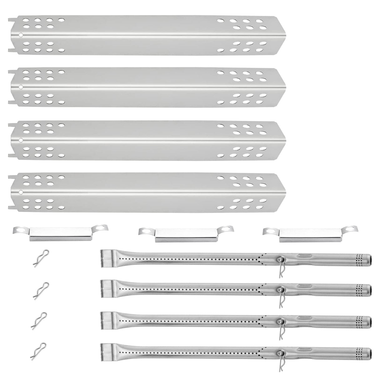 Charbrofire front view assembled kit showing all replacement parts and durable finish
