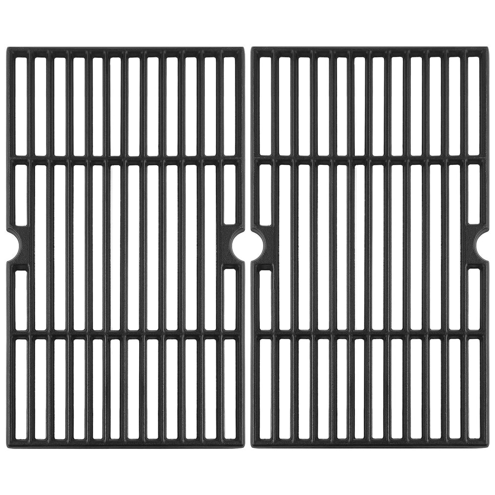 Charbrofire front view of replacement cast-iron grate showing fit and finish for accurate replacement