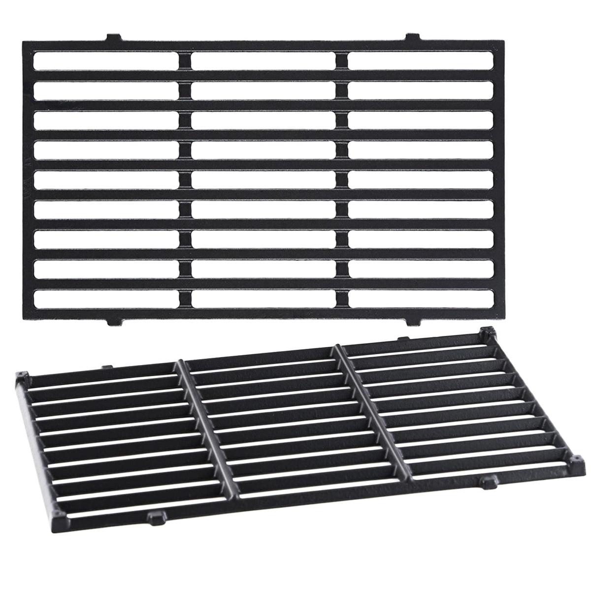 Charbrofire front view grates showing full cooking surface and fit benefit