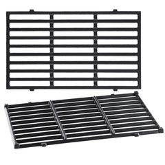 Charbrofire front view grates showing full cooking surface and fit benefit