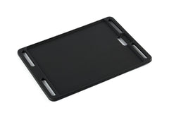 Charbrofire front view griddle showing full cooking surface and fit benefit