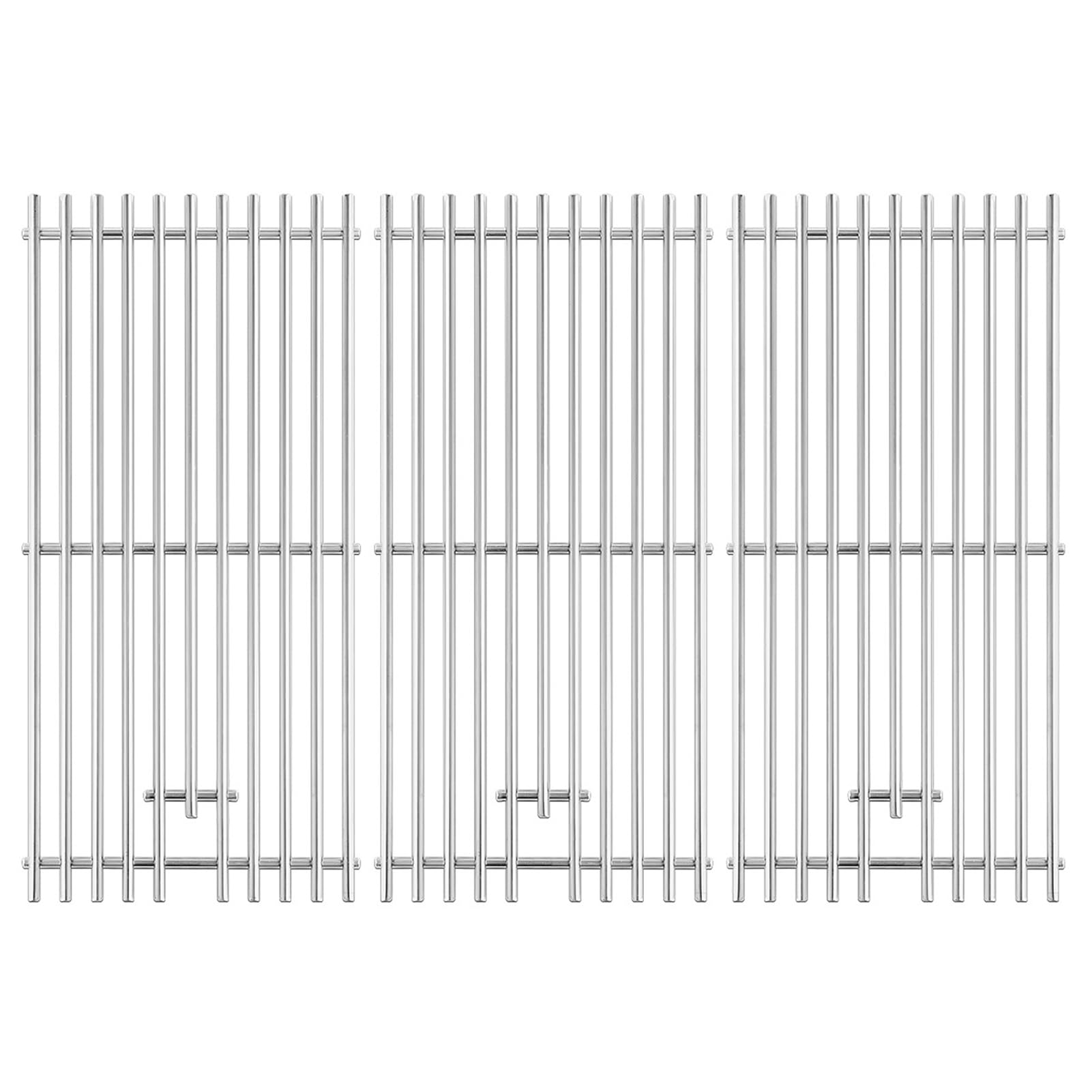 Charbrofire front view three grates showing full coverage and durability