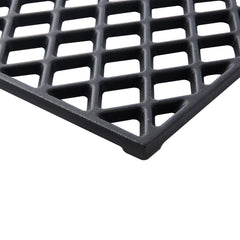 Charbrofire installed in Dyna-Glo grill showing direct fit and cooking readiness benefit