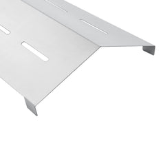 Charbrofire installed on grill protecting burners and improving even-heat distribution benefit