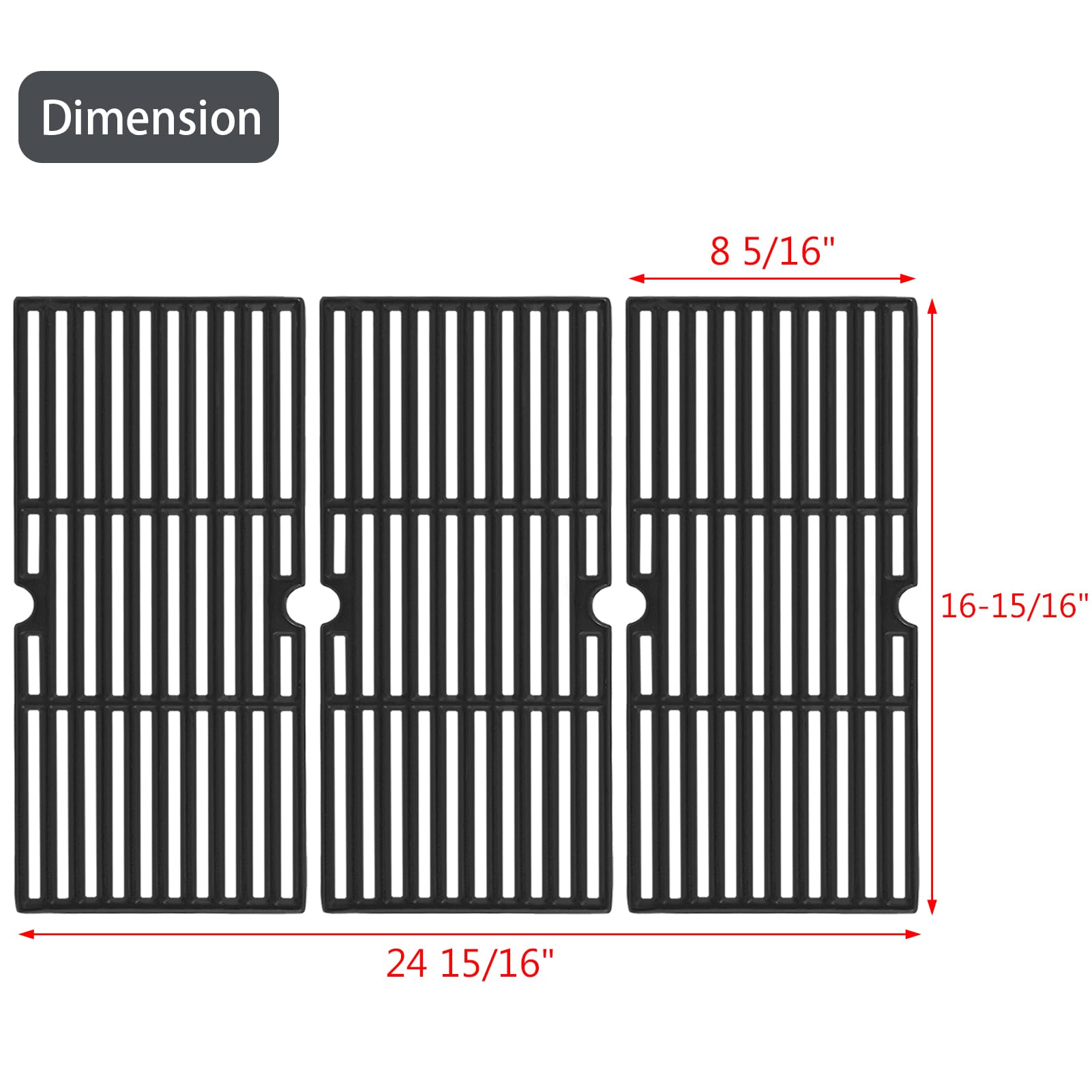 Charbrofire detailed photo of thick solid rods for improved heat retention