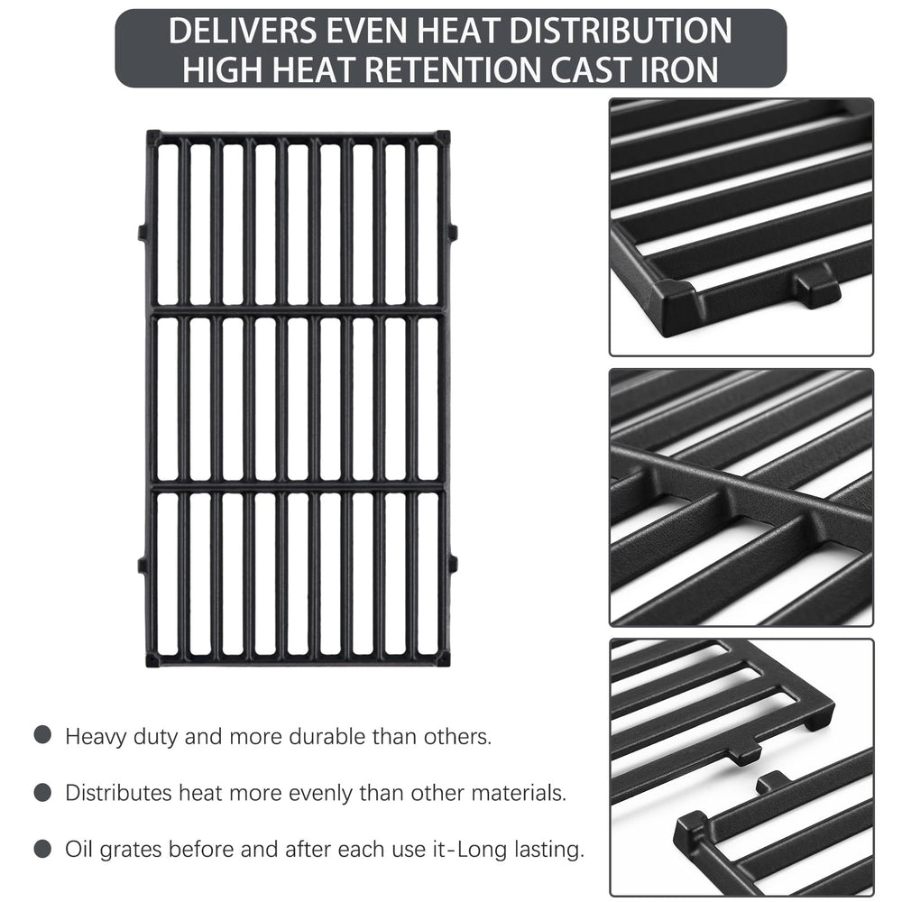 Charbrofire side profile showing rod thickness for improved searing performance