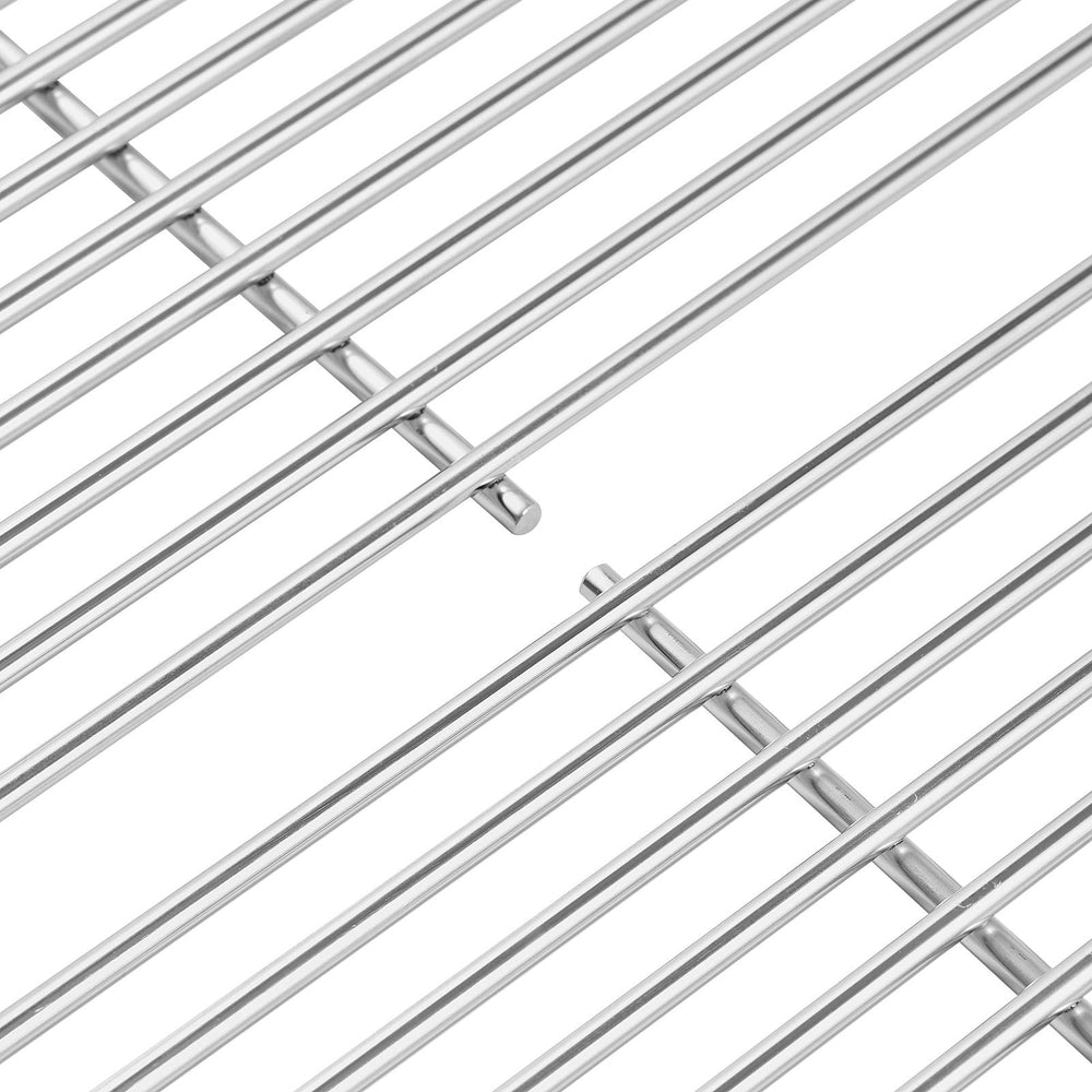 Charbrofire side profile highlighting thicker rod diameter for heat retention