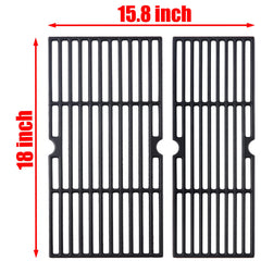 Charbrofire solid rod detail highlighting thick rods for improved heat retention