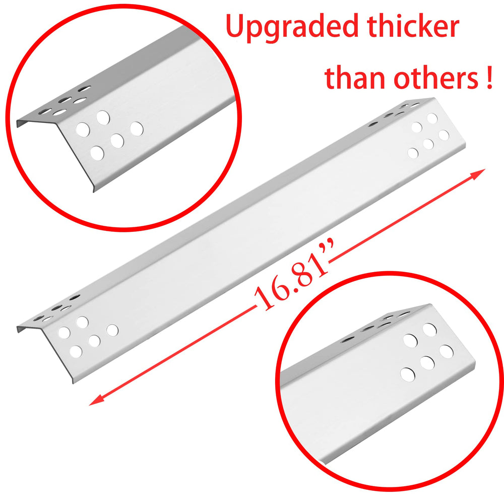 Charbrofire tube burner end detail showing durable stainless steel