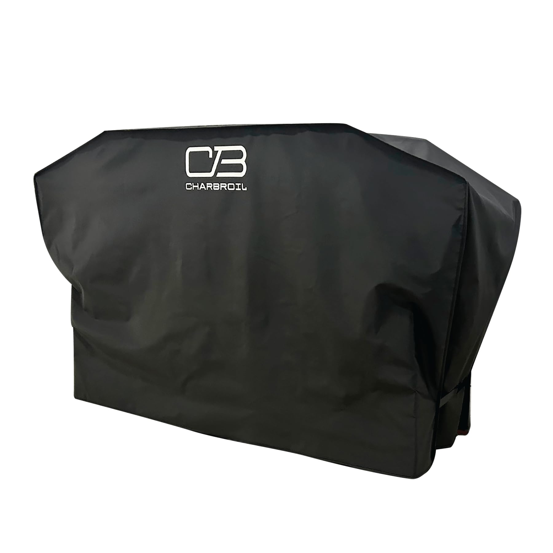 Charbroil cover front view showing snug fit and weather protection