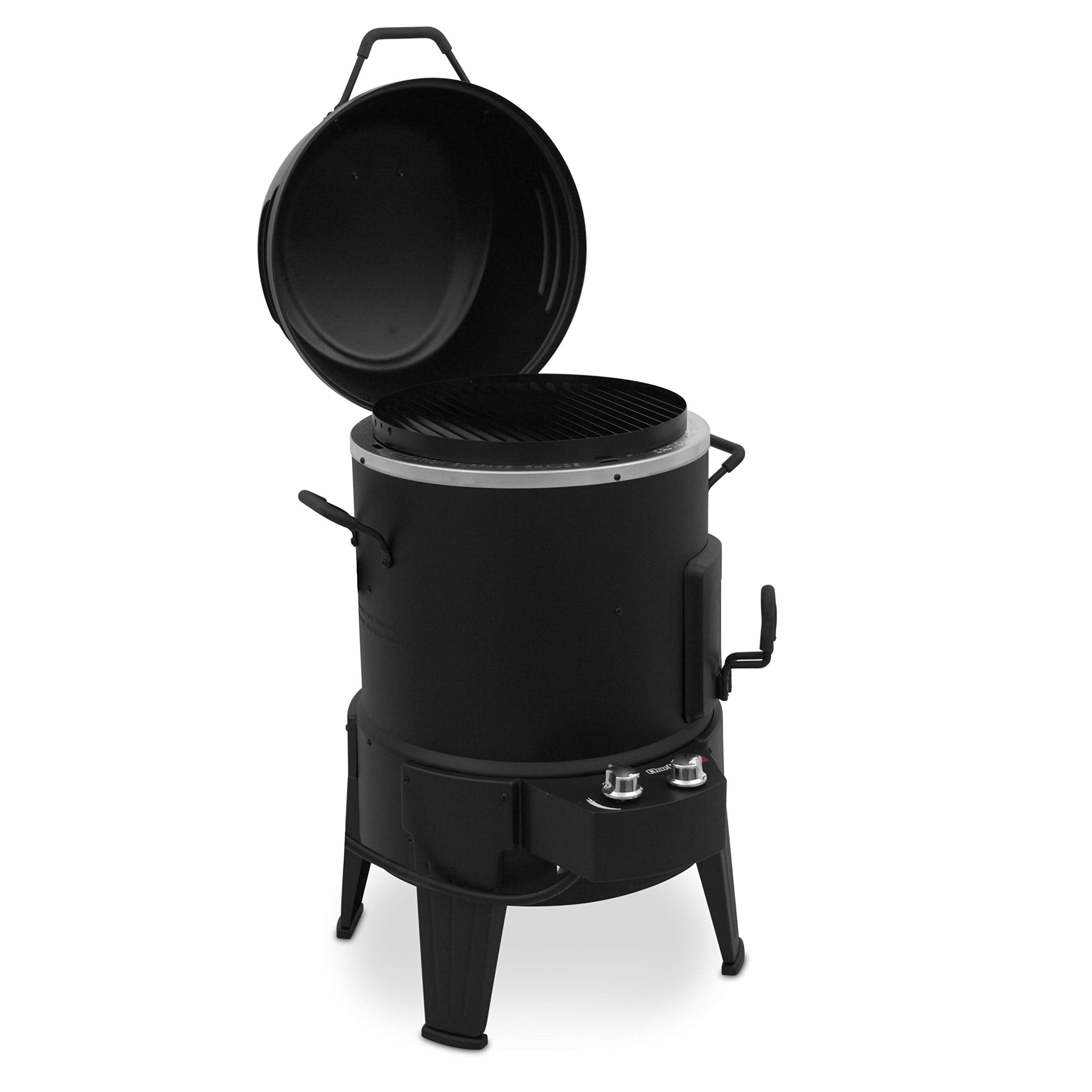 Charbroil Big Easy rotary ignition knob detail for quick easy lighting benefit