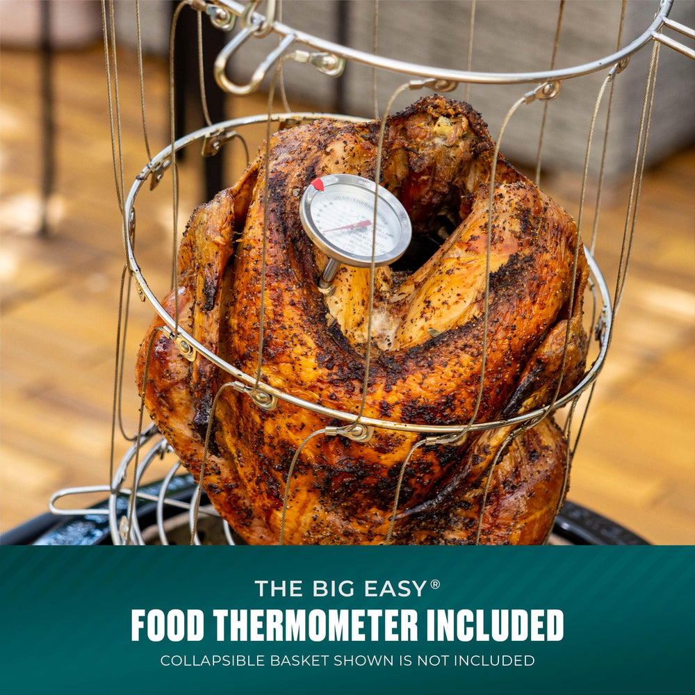 Charbroil Big Easy crispy skin close-up highlighting seared exterior texture