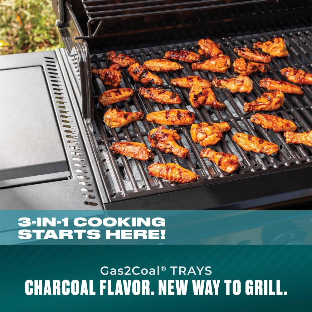 Charbroil close-up of ventilation holes enabling even airflow