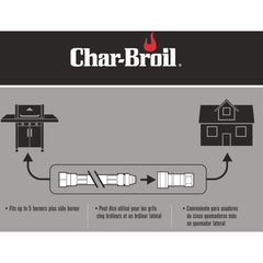 Charbroil orifice removal tool and stop pins close-up for precise jet conversion benefit