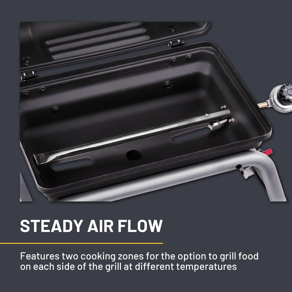 Charbroil Piezo igniter and control knob for fast reliable startup