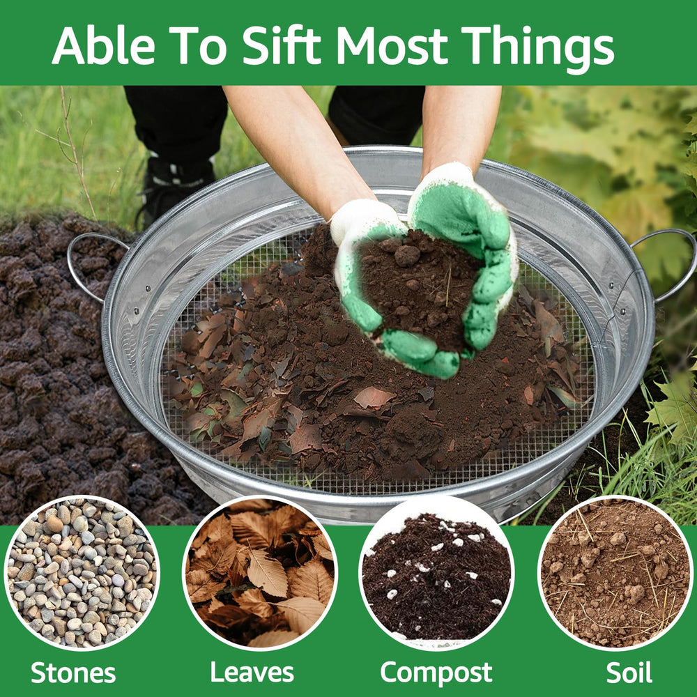 CHARMDECOR size comparison beside a standard plant pot illustrating large 19-inch capacity
