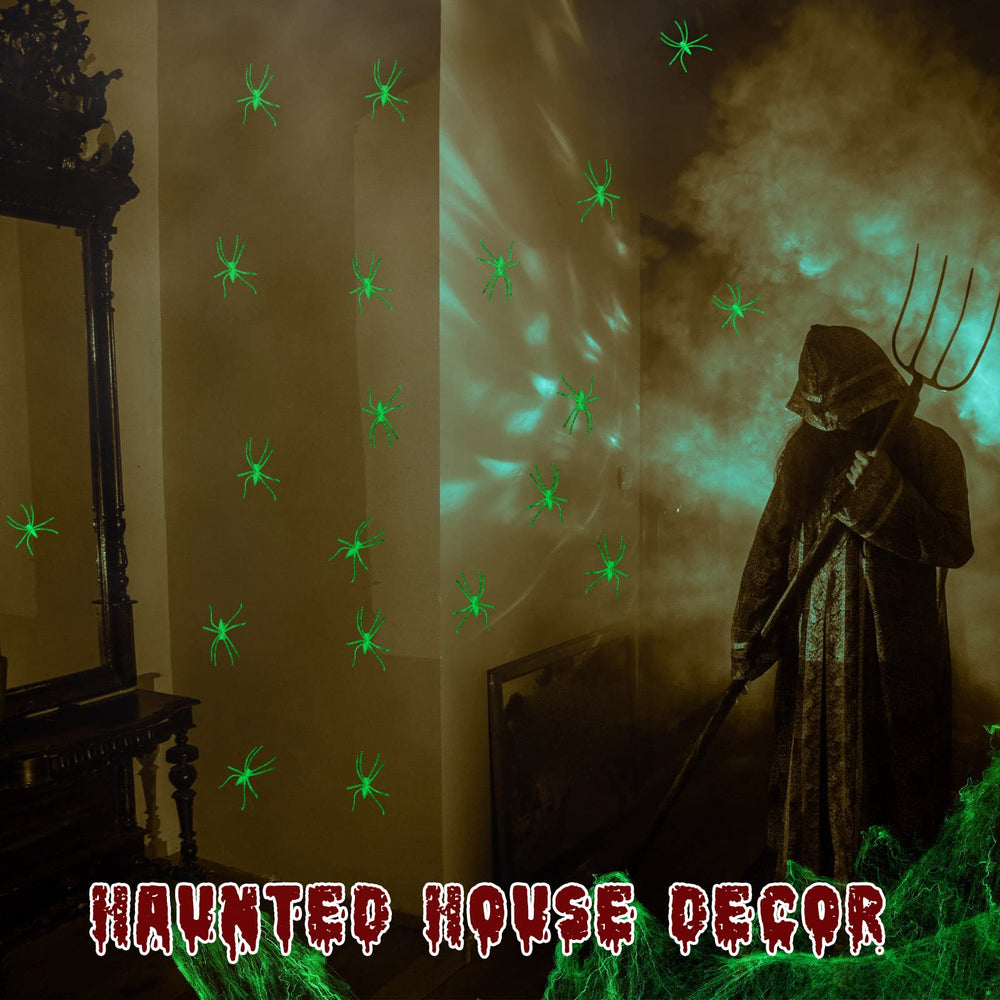 Charniol lifestyle porch decoration showing atmospheric Halloween setup