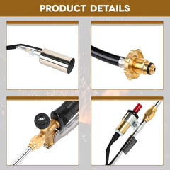 Charouse brass dual-sealed valve close-up for reliable leak protection