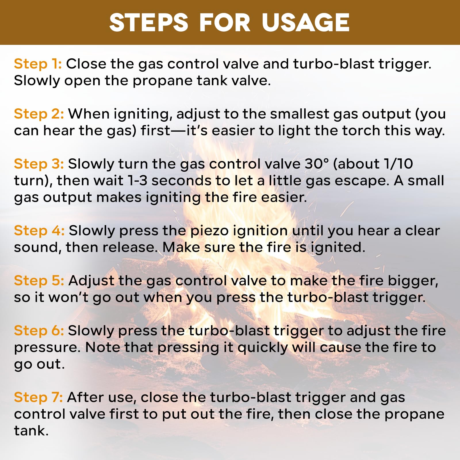 Charouse torch beside propane tank illustrating size and compatibility