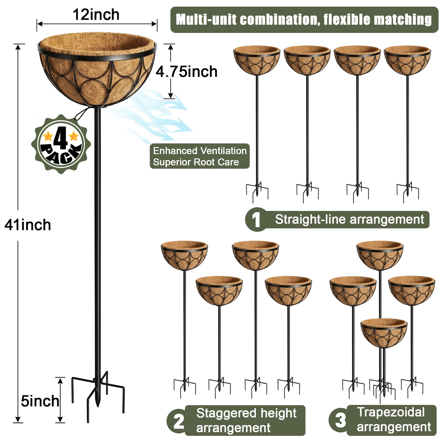 cheehigo stake sections assembled to show adjustable height flexibility