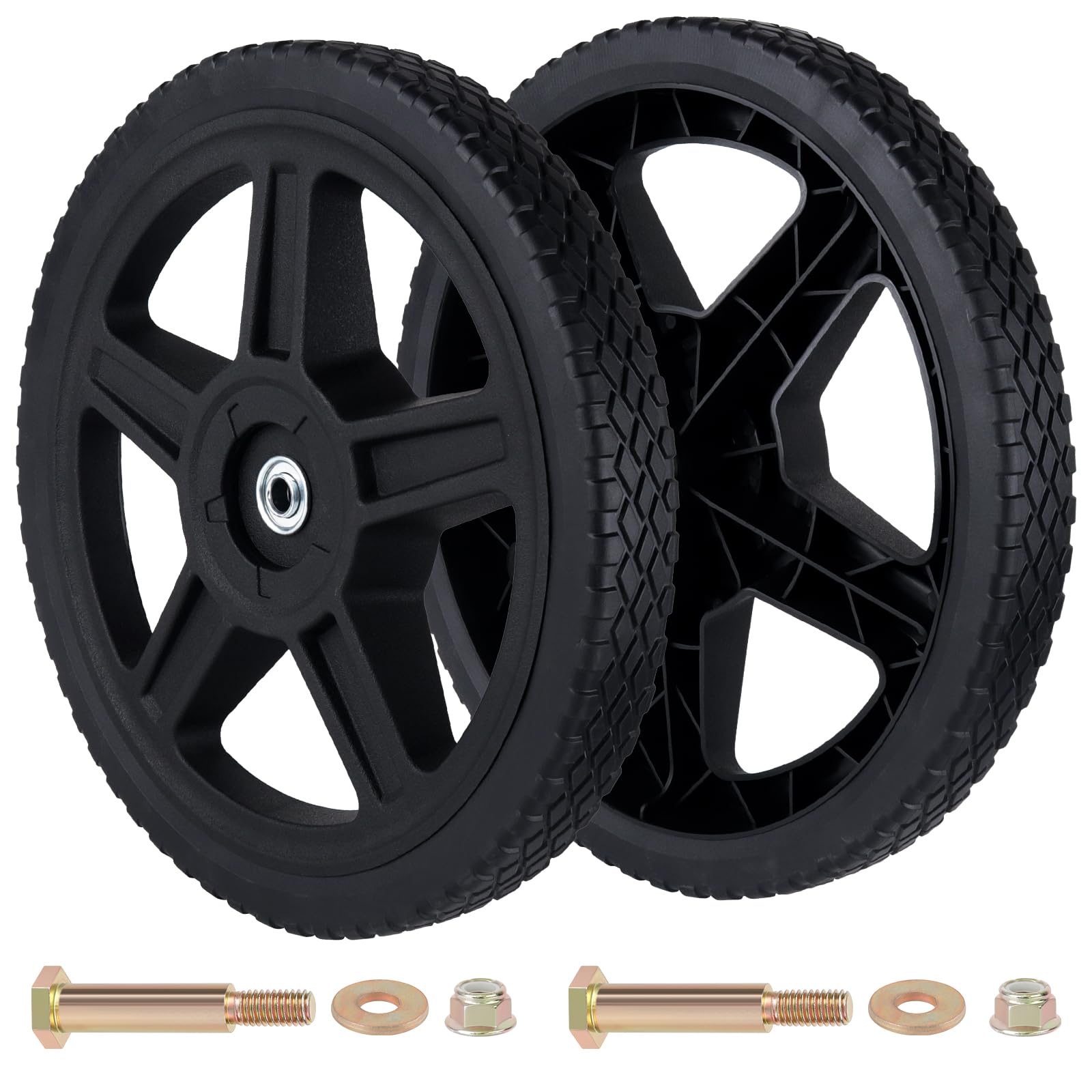 CheeMuii front view of 14-inch wheel kit showing complete package and ease of use