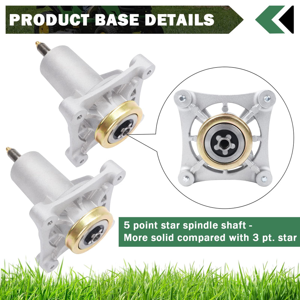 CheeMuii spindle kit hardware layout with included bolts nuts and grease zerks