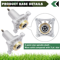 CheeMuii spindle kit hardware layout with included bolts nuts and grease zerks