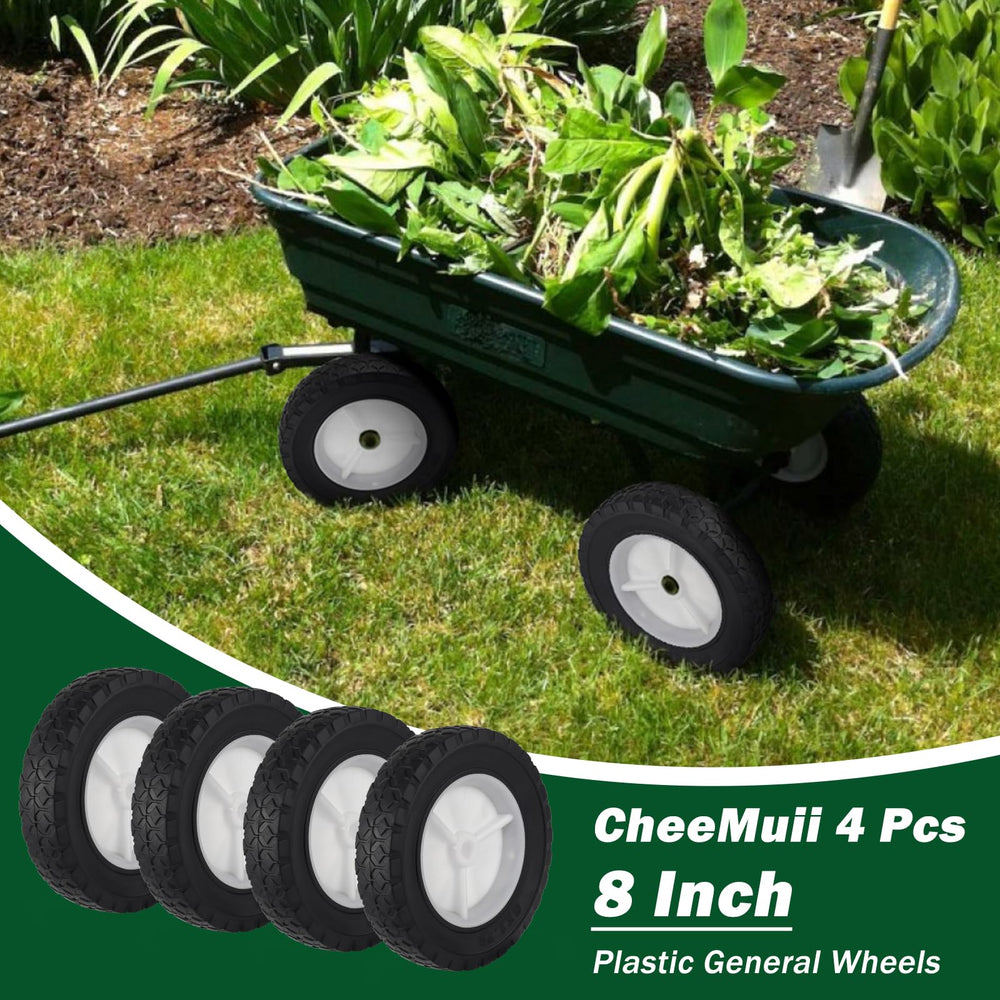 CheeMuii four wheels in package demonstrating complete axle replacement benefit