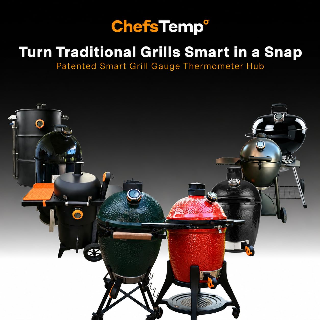 ChefsTemp ProTemp S1 base in light rain showing water‑resistant protection benefit