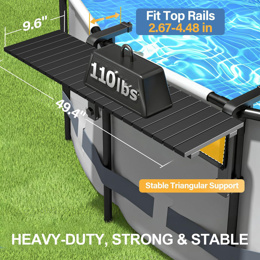 CHENG RONG adjustable legs extended with ruler, demonstrating versatile fit and leveling