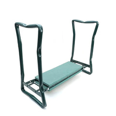 ChengHao tool bag attached to stool organizing gardening tools for convenience