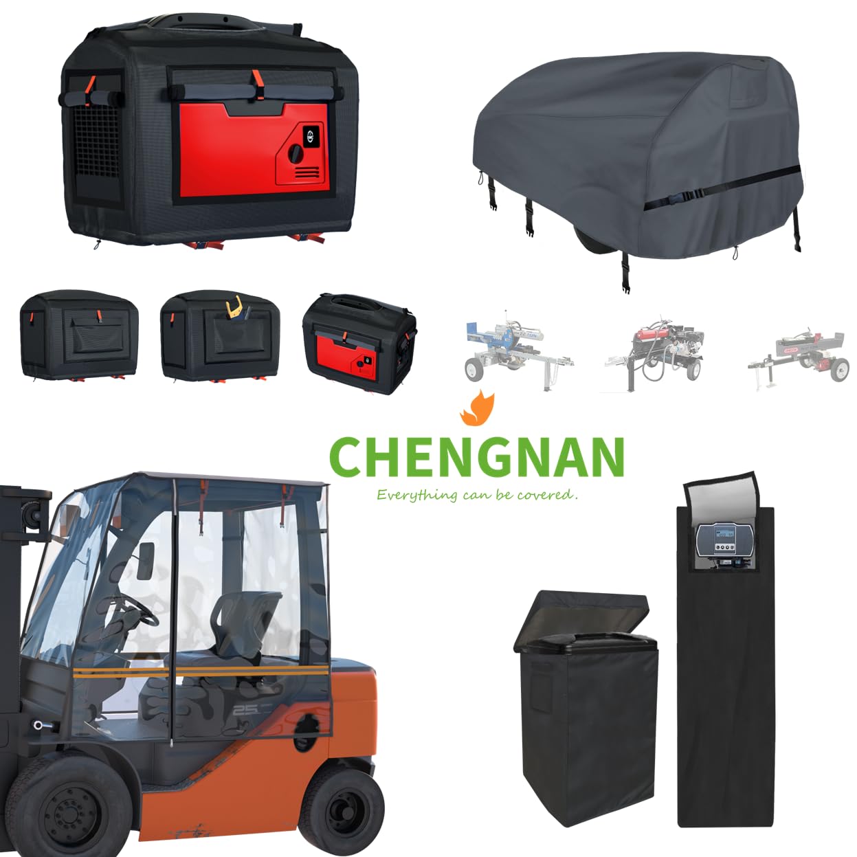 CHENGNAN folded cover in dust bag for compact storage convenience