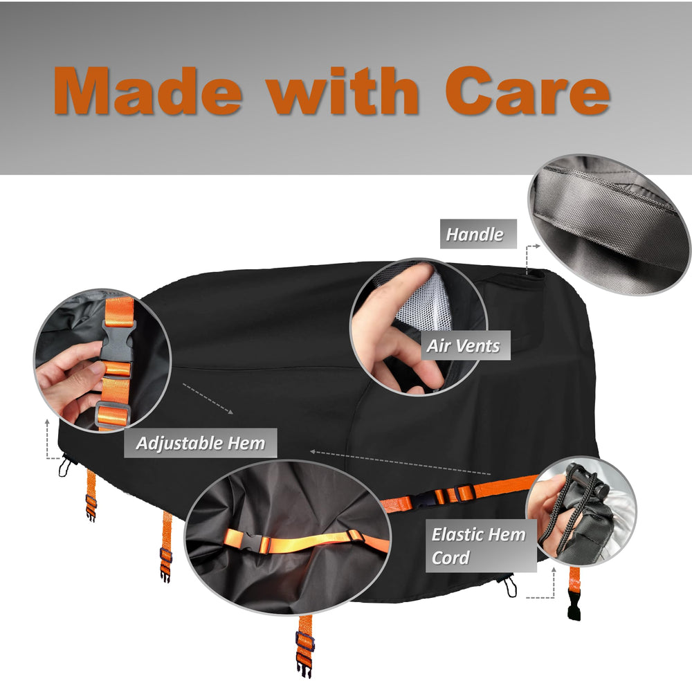 CHENGNAN tail buckle adjustment securing cover against wind and rain