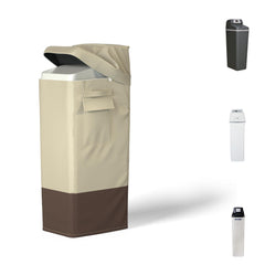 CHENGNAN front view of cover on softener protecting from weather