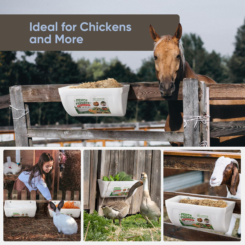 Chewoof feeder held in hand to show compact size and space saving design