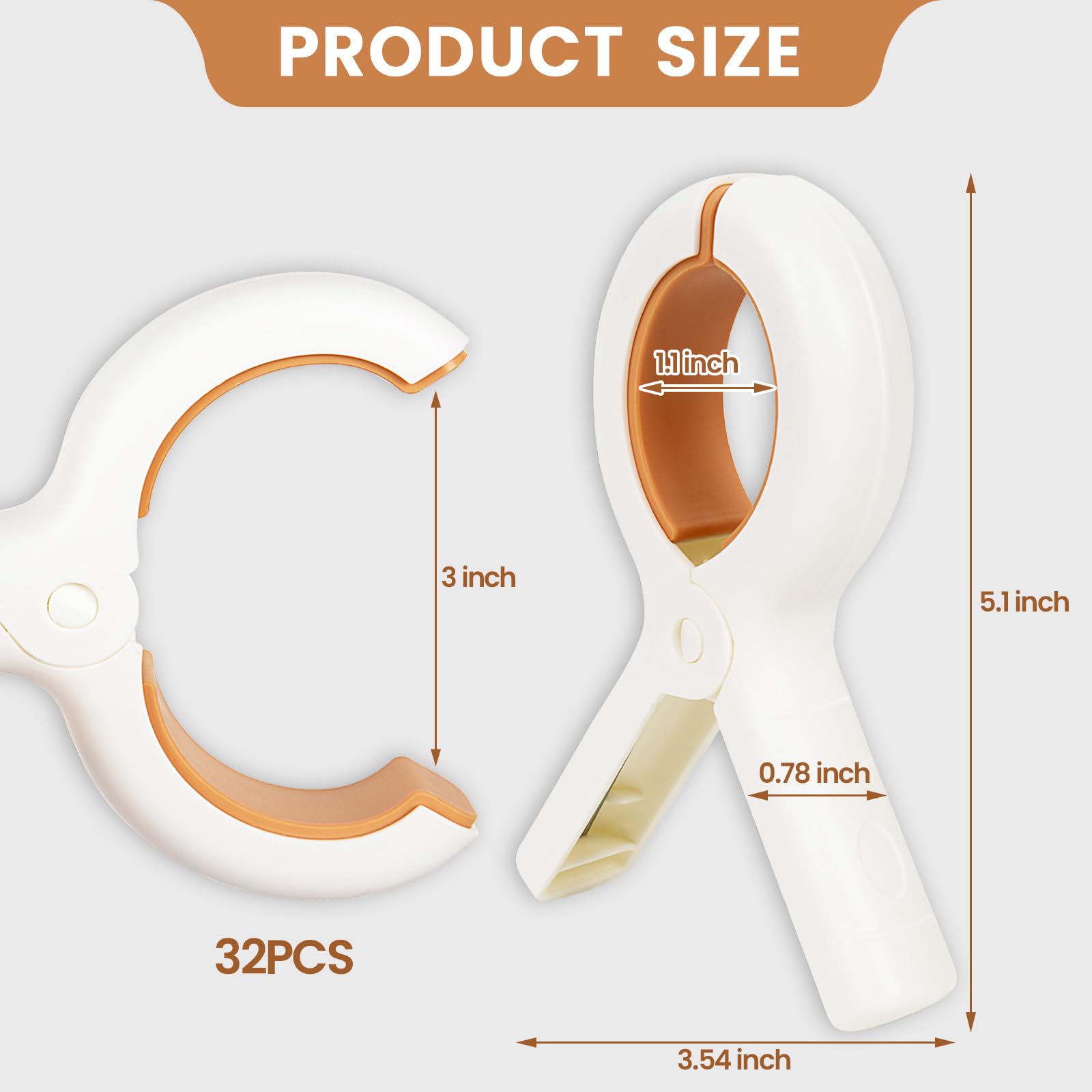ChezMax scale comparison with hand to show large 5.1 inch durable size