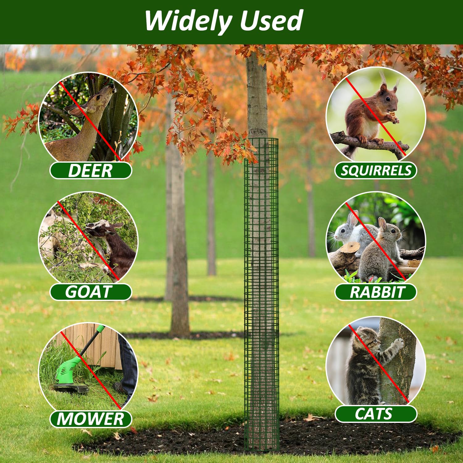 chicarry mesh next to ruler illustrating 13 by 48 inch dimensions for sizing clarity