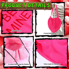 Chicingyou heart chest cloth front shows shape and design for high-visibility benefit