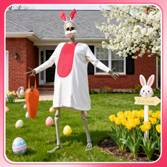 Chicingyou rabbit clothes showing back opening for easy dressing