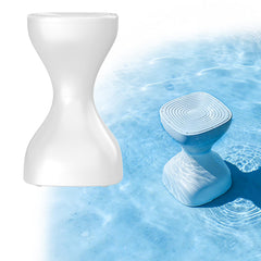ChickVilla front view of pool stool showing clean modern design and benefit durable seating