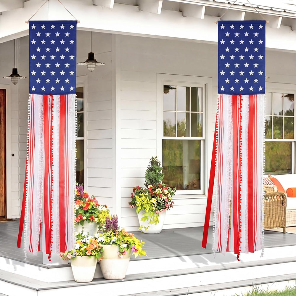 Chicplaid banner used as party backdrop enhancing outdoor celebrations