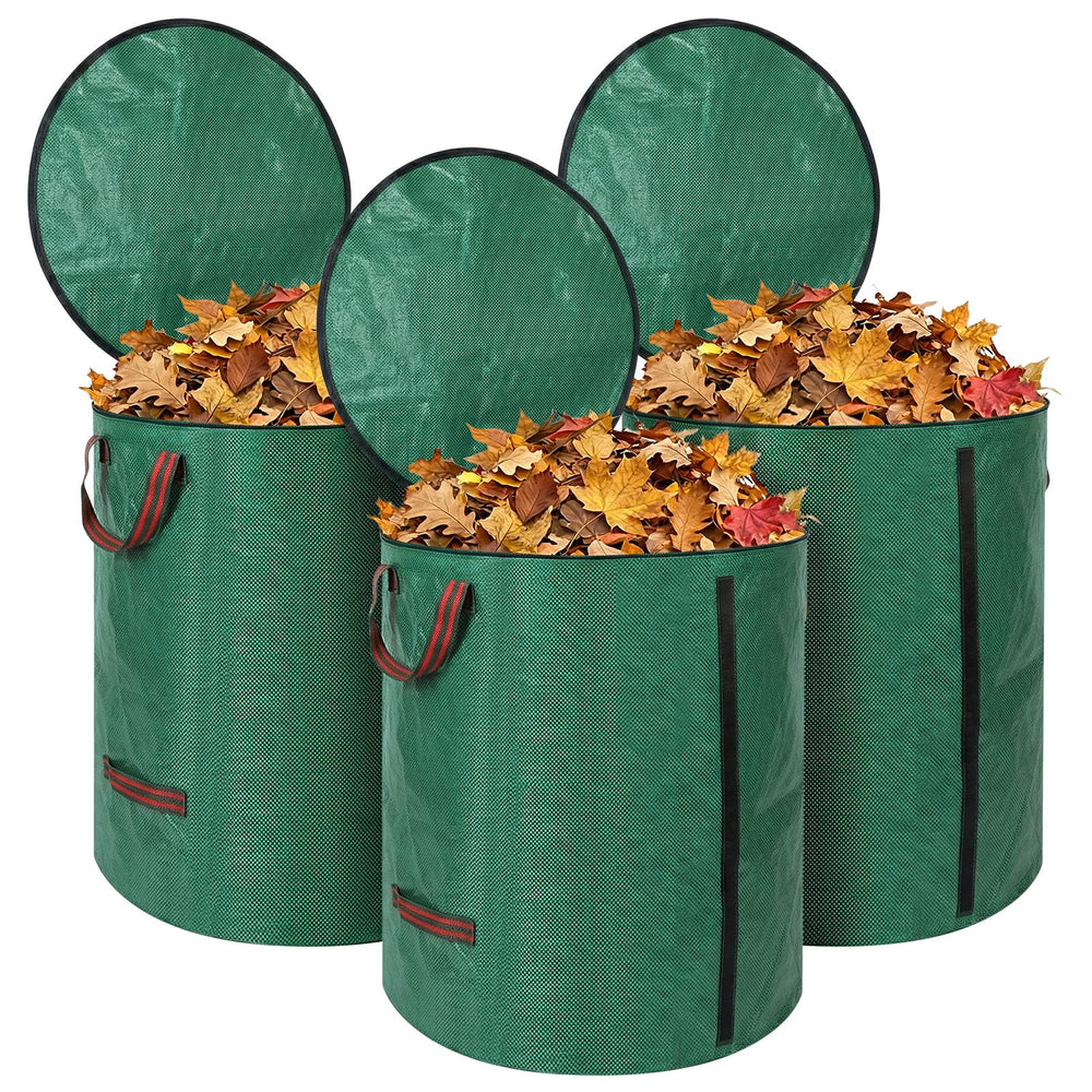 ChicRange front view of 72 gallon bag showing capacity and upright stability