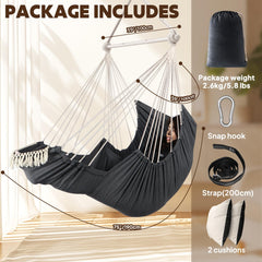 Chihee cushions and foldable footrest detail showing padded comfort and adjustable support benefit