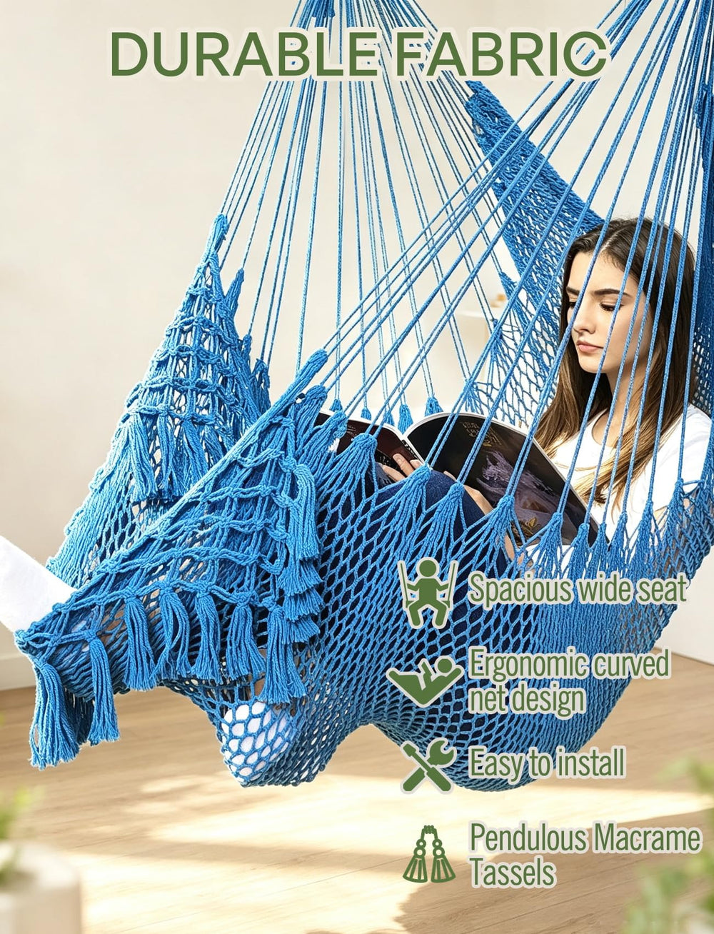 Chihee built-in footrest and seat profile showing ergonomic stretch benefit
