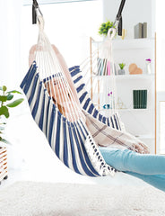 Chihee hammock chair close-up of webbing and reinforced stitching, durable support