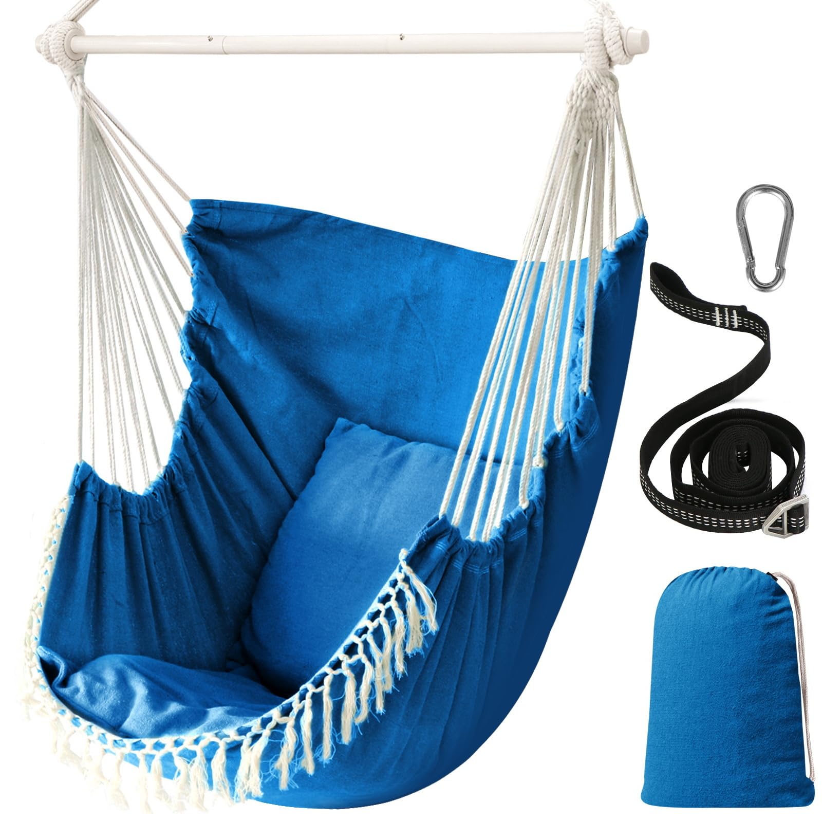 Chihee hammock chair full front view showing comfortable seating