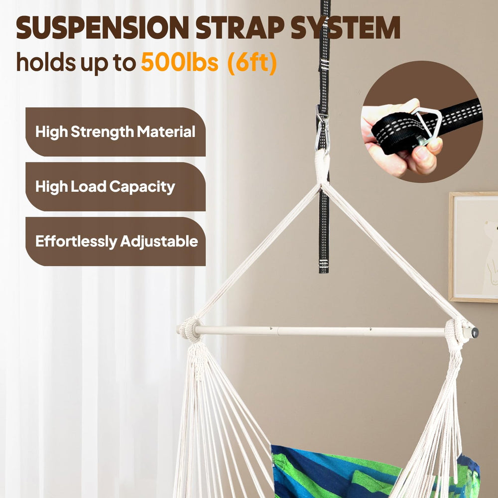 Chihee hammock footrest folded and extended showing adjustable comfort benefit
