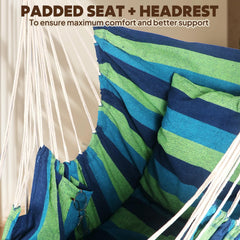 Chihee hammock in use on patio illustrating relaxation and outdoor versatility
