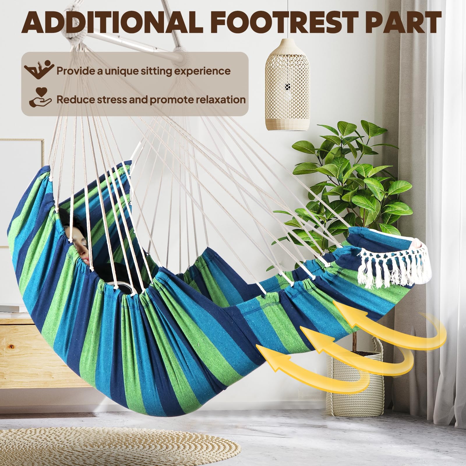 Chihee hammock packed in carrying bag showing portability and easy storage benefit