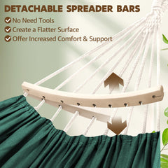 Chihee suspension straps and carabiners arranged for quick secure setup benefit